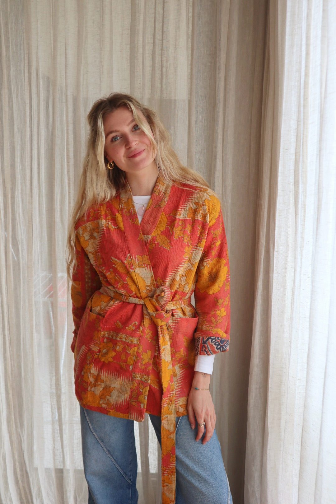 Kantha kimono NO.16