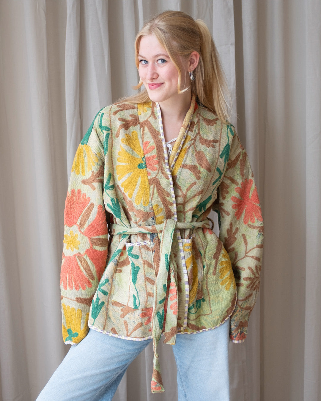 Suzani kimono NO.21