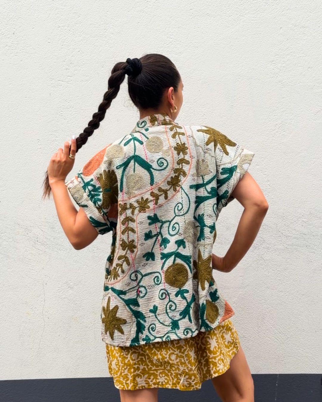Suzani gilet NO.5
