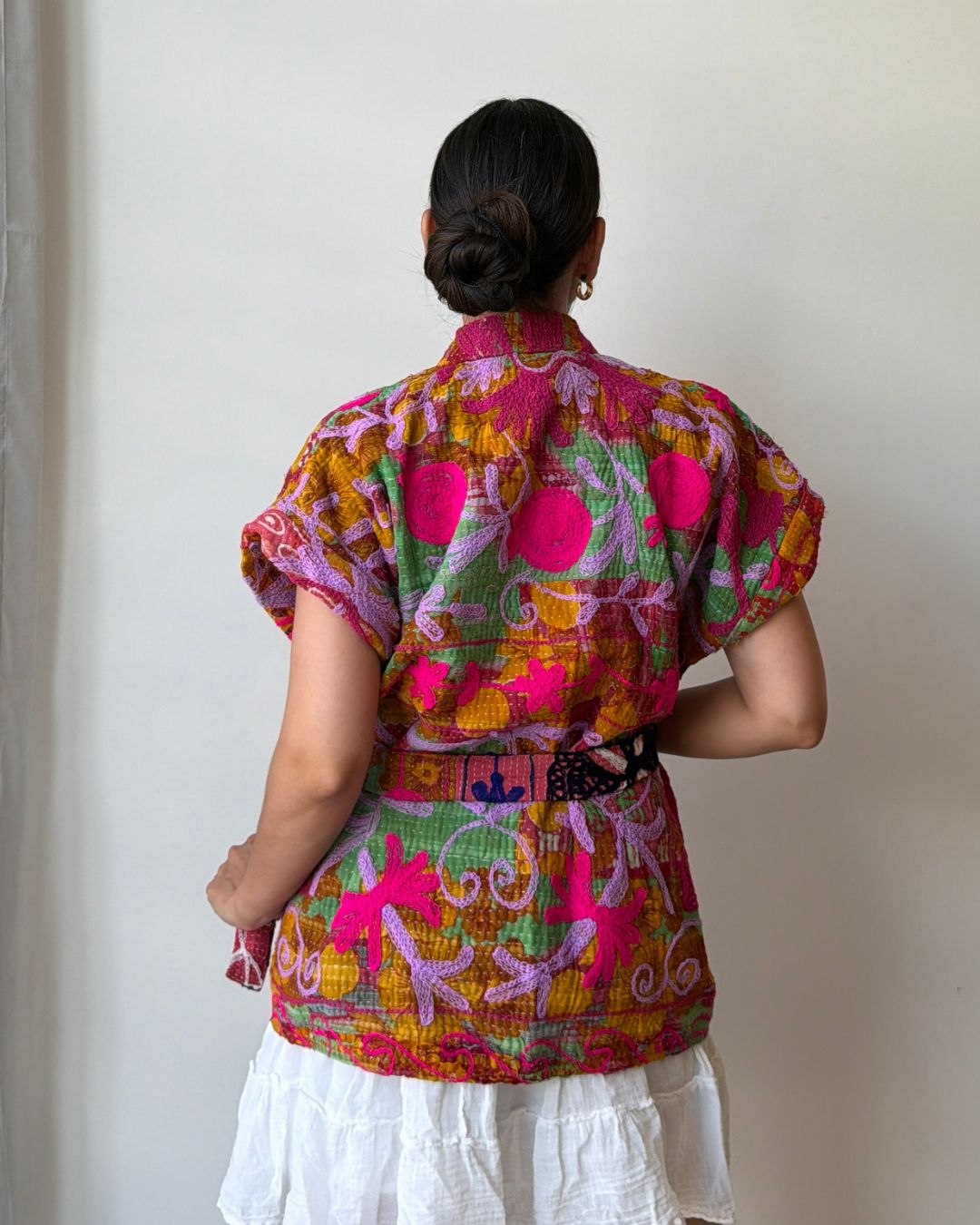 Suzani gilet NO.13