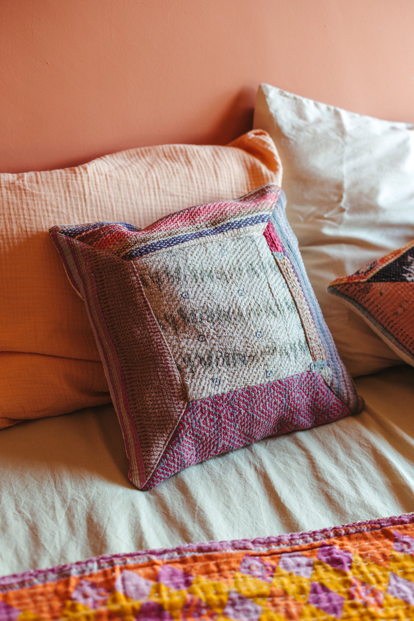 Kussensloop kantha NO.27