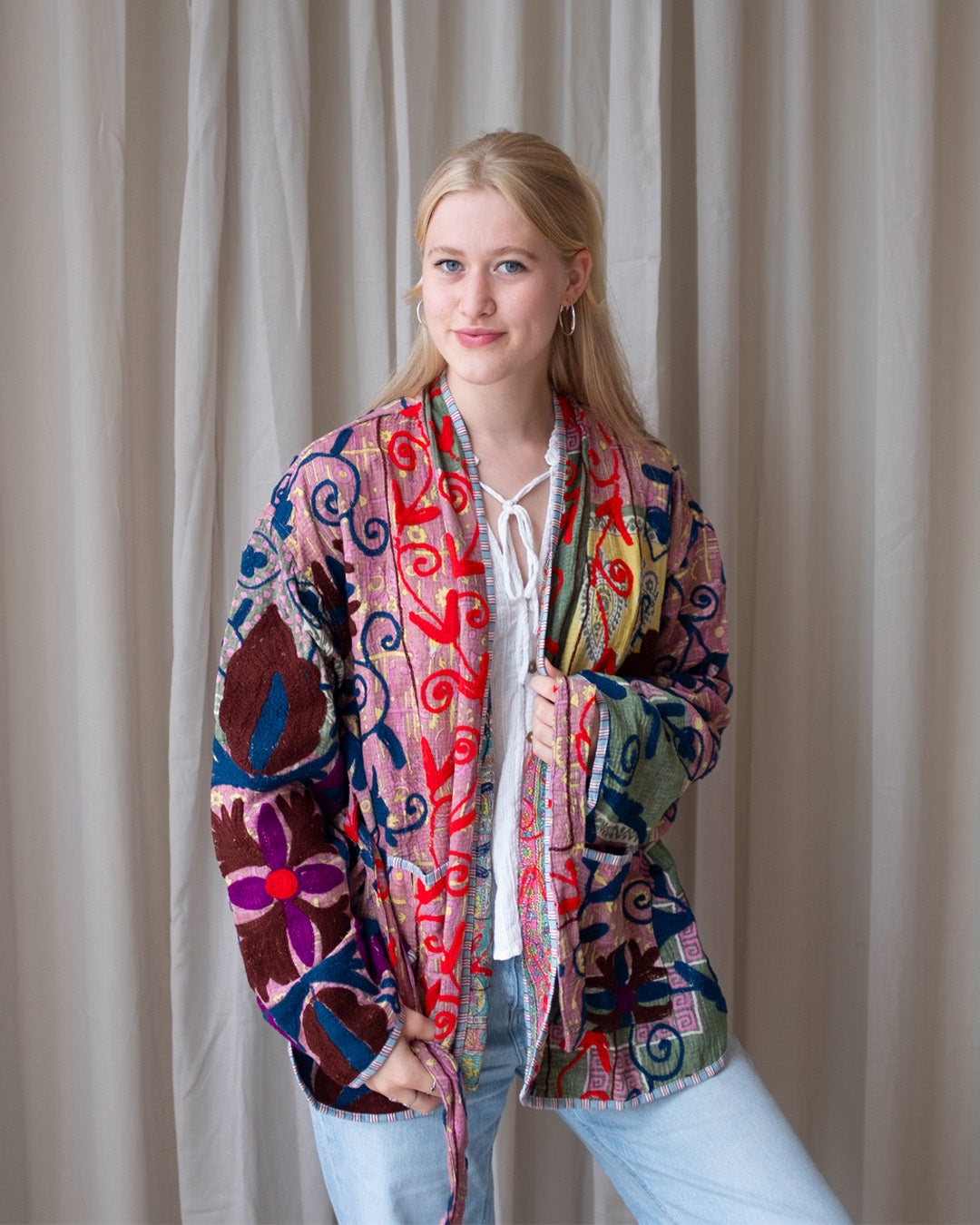 Suzani kimono NO.24