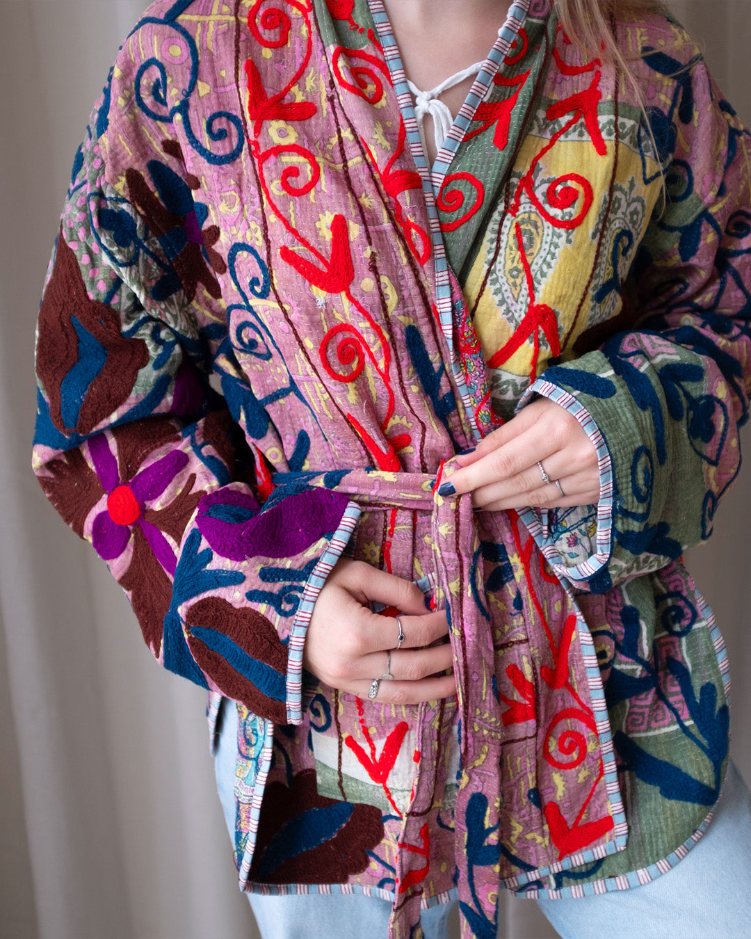 Suzani kimono NO.24