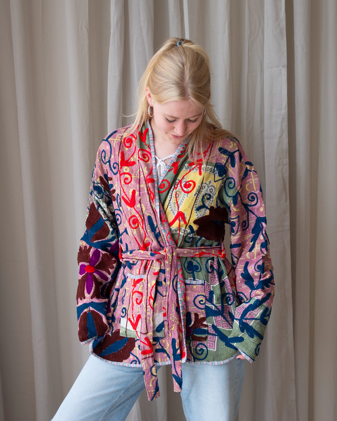 Suzani kimono NO.24