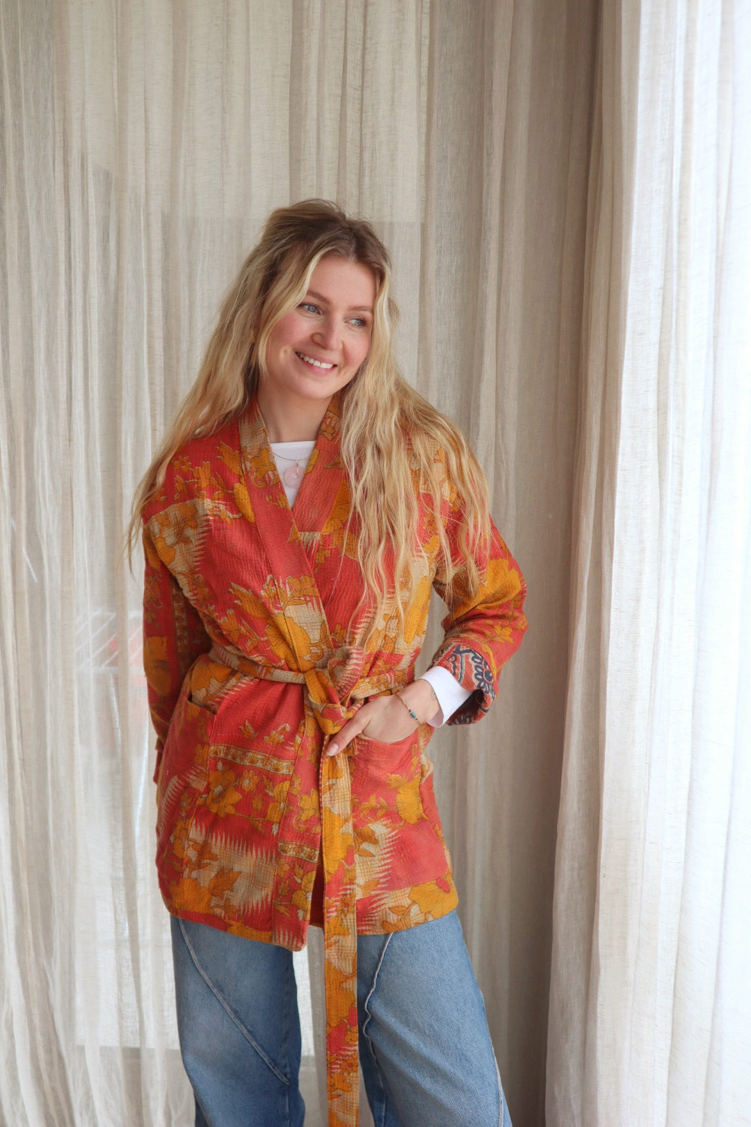 Kantha kimono NO.16
