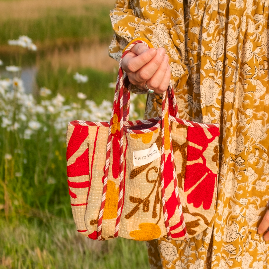 Suzani mini-bag NO.4
