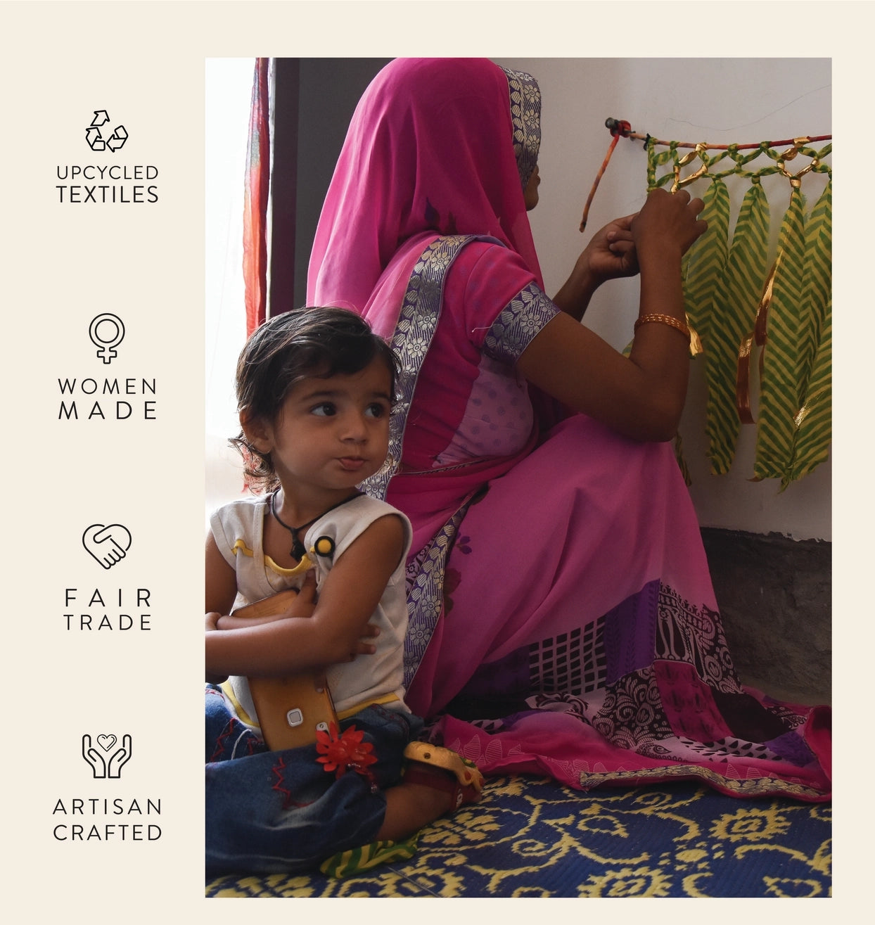 Bandana blockprint NO.3