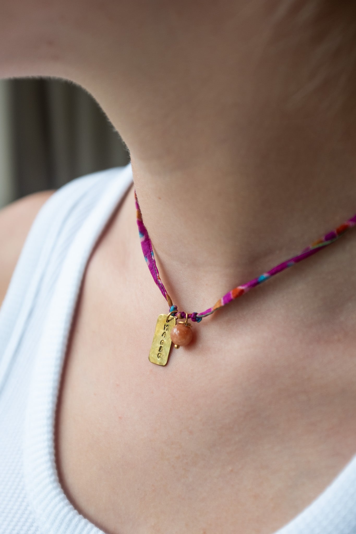 Gepersonaliseerde Gemstone Ketting