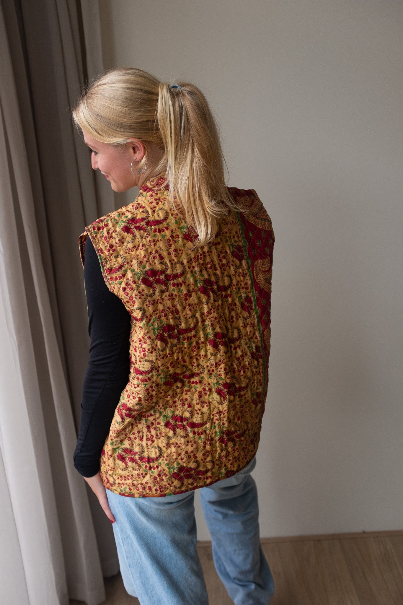 Silk gilet NO.18