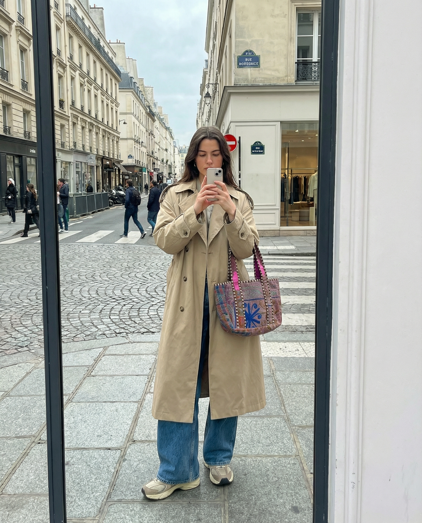 Suzani midi-bag NO.6