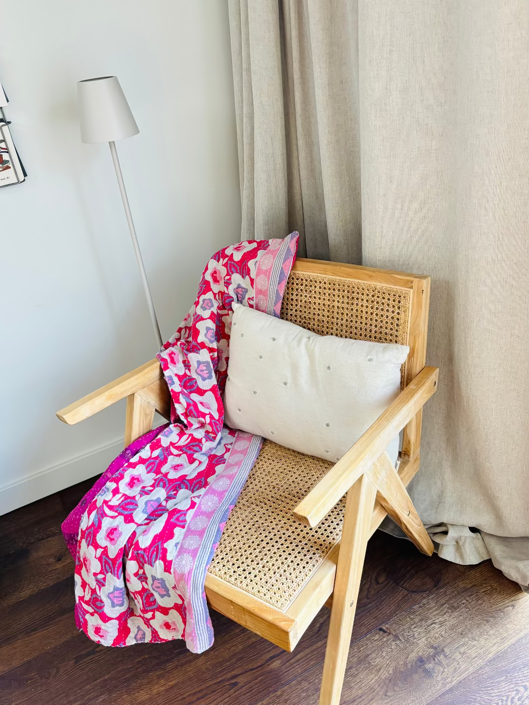 Reversible kantha deken NO.3