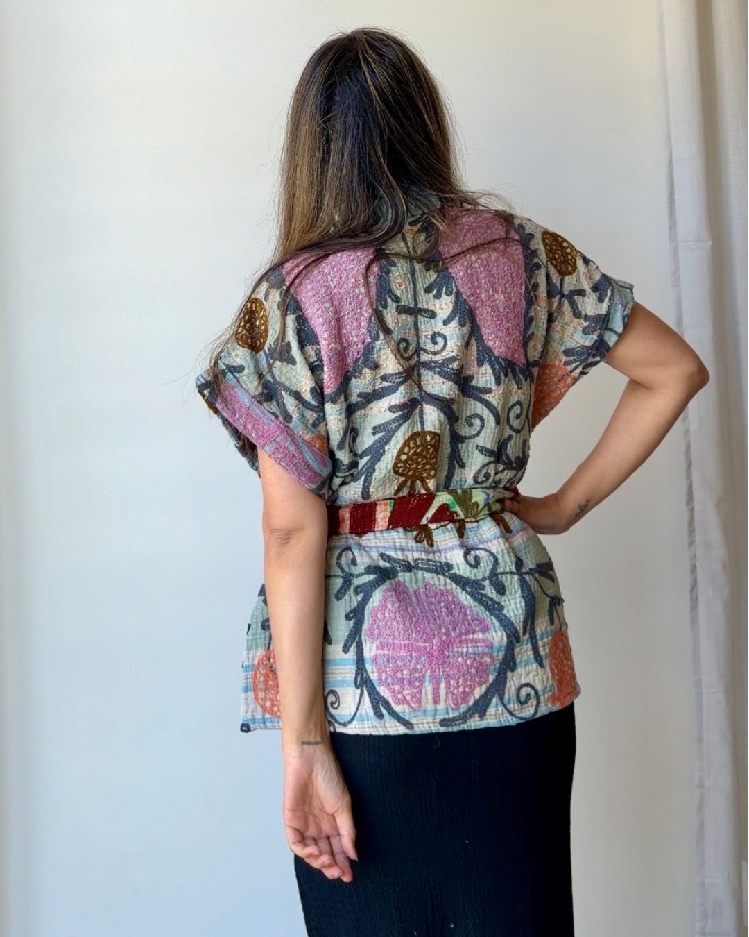 Suzani gilet NO.48