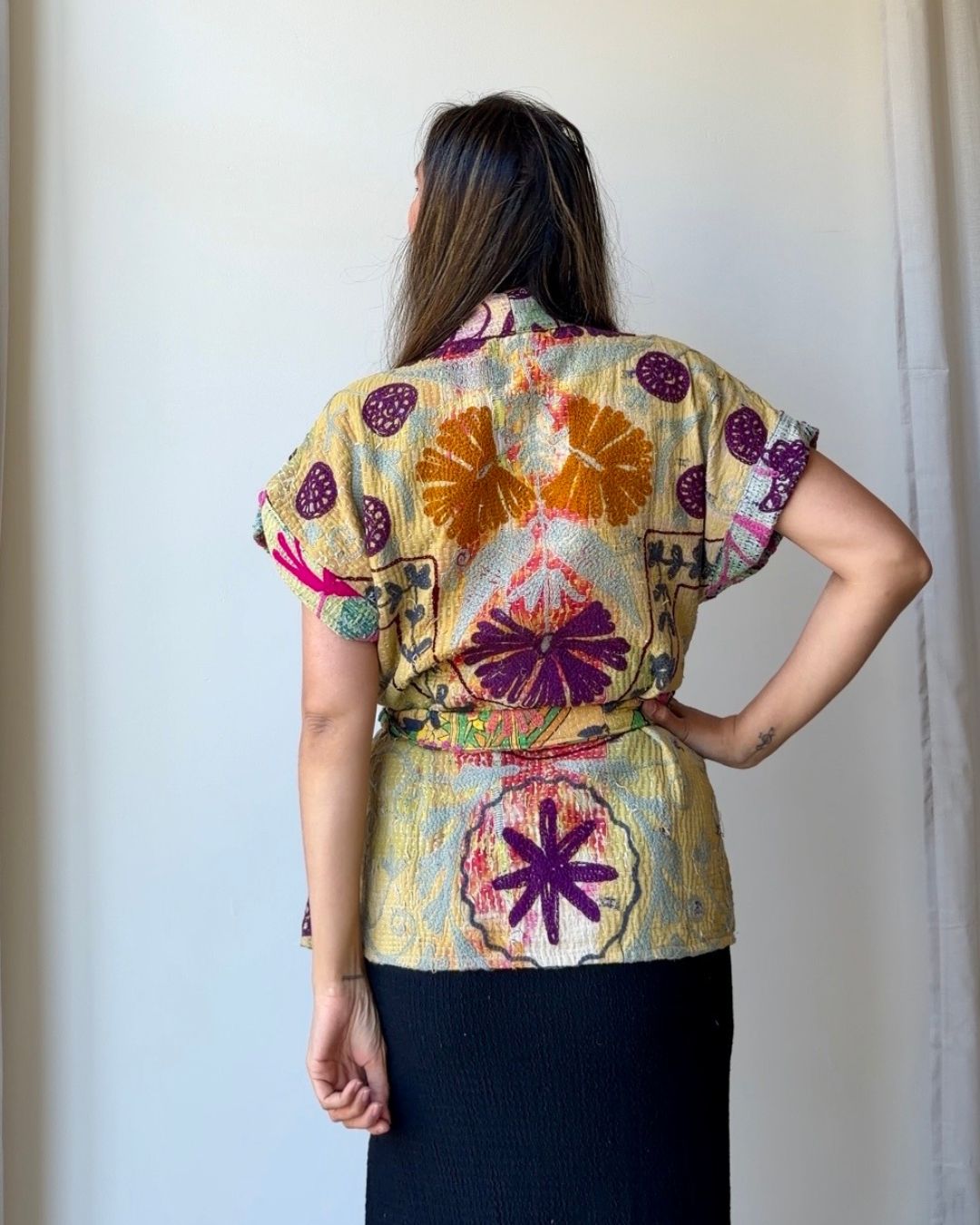 Suzani gilet NO.49