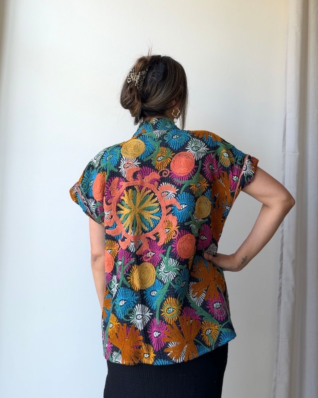 Suzani gilet NO.55