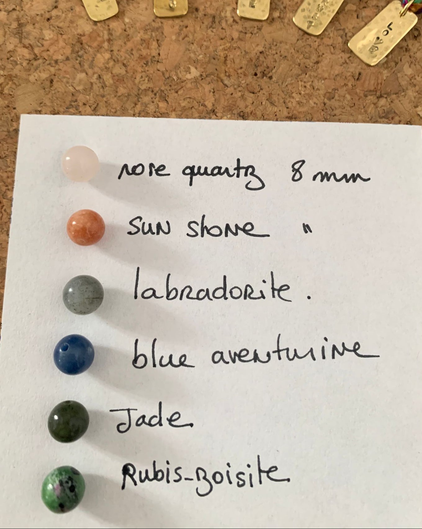 Gepersonaliseerde Gemstone Ketting