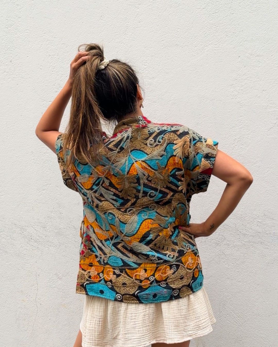Suzani gilet NO.3