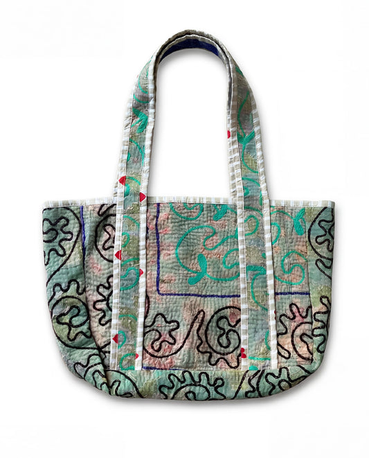 Suzani midi-bag NO.12