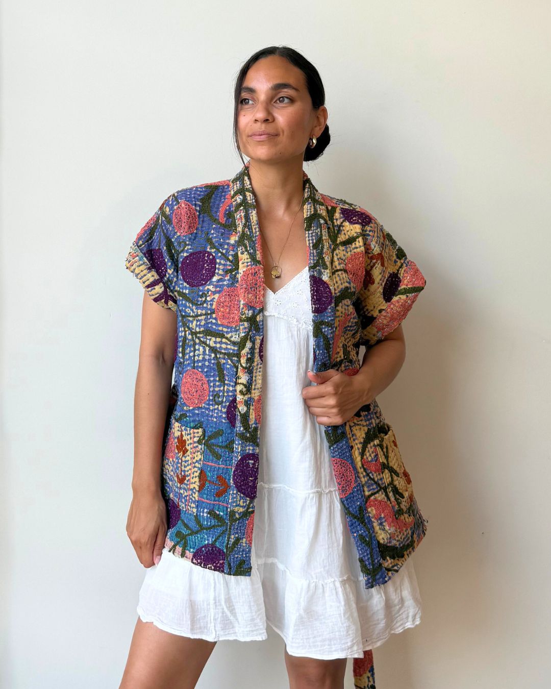 Suzani gilet NO.12