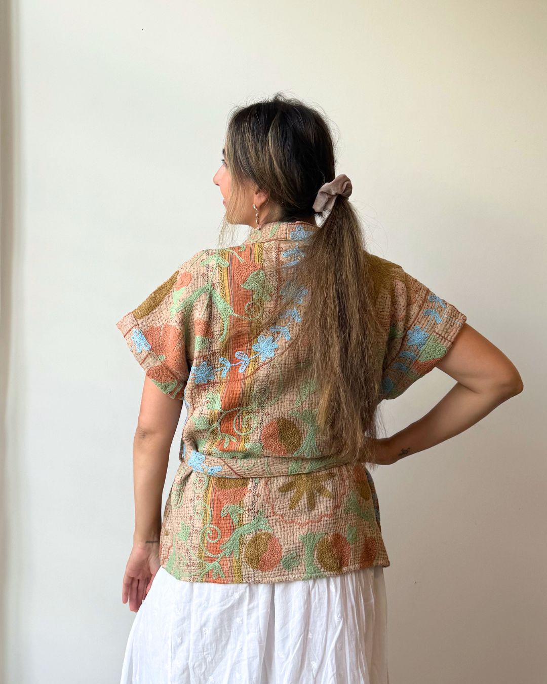Suzani gilet NO.11