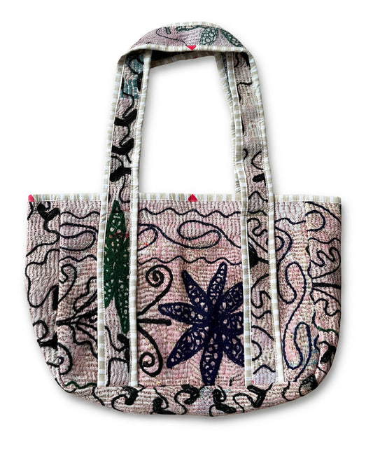 Suzani midi-bag NO.16