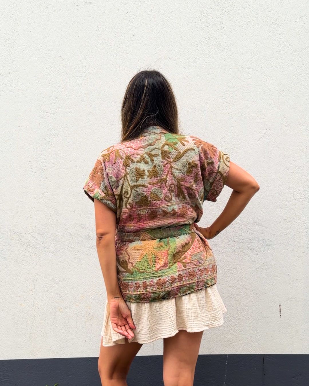 Suzani gilet NO.1