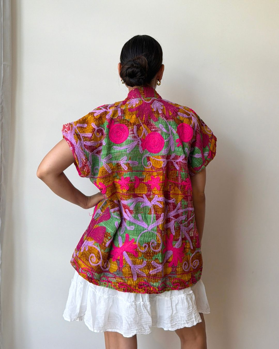 Suzani gilet NO.13
