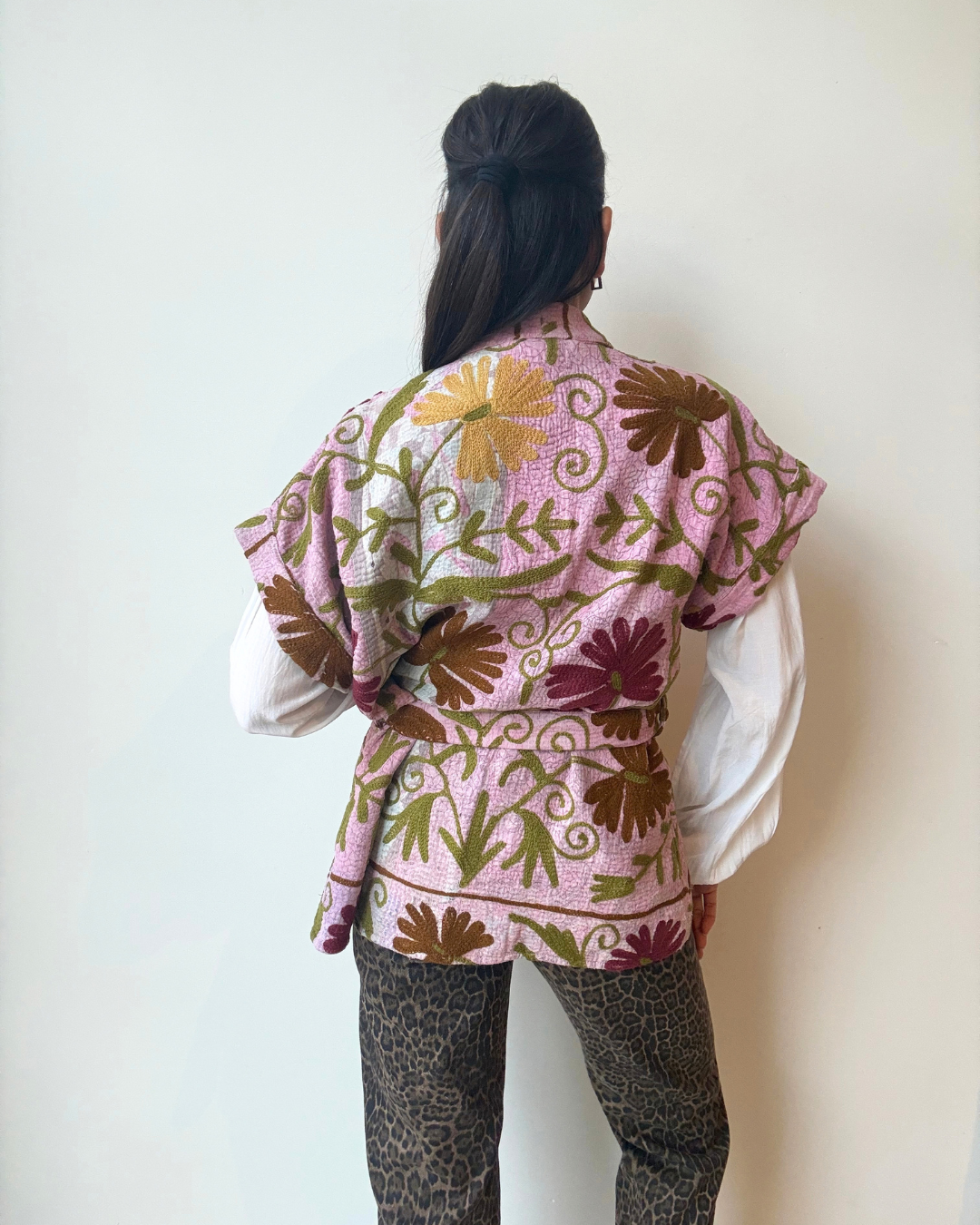 Suzani gilet NO.17