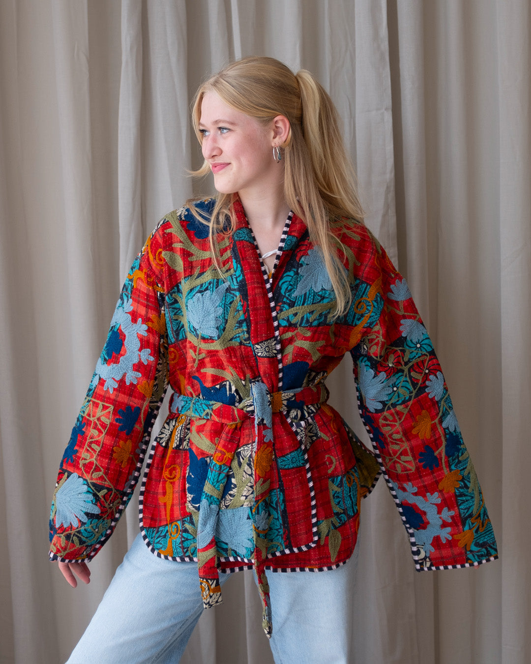 Suzani kimono NO.26