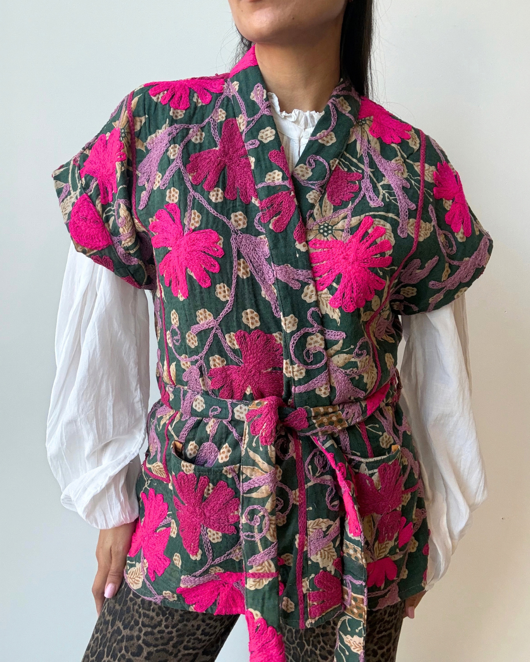 Suzani gilet NO.16