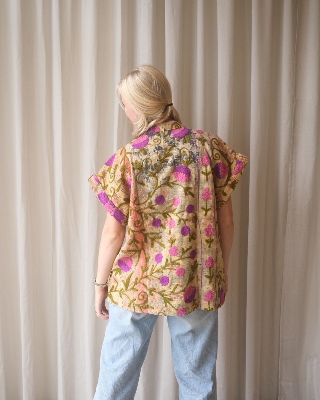 Suzani gilet NO.6