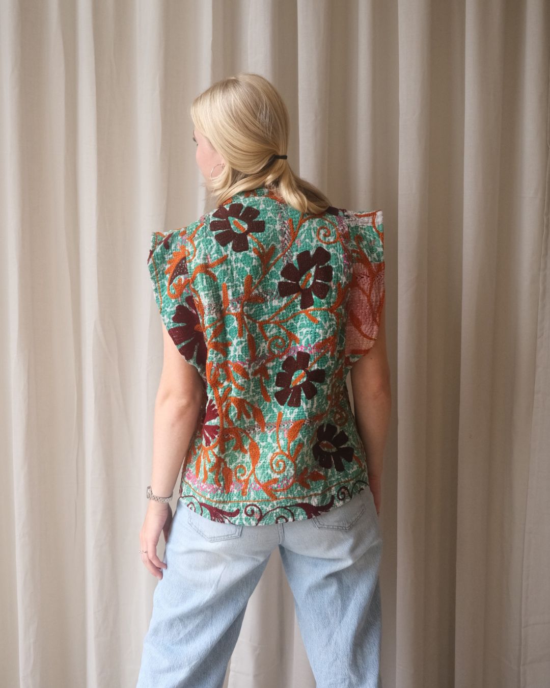 Suzani gilet NO.3