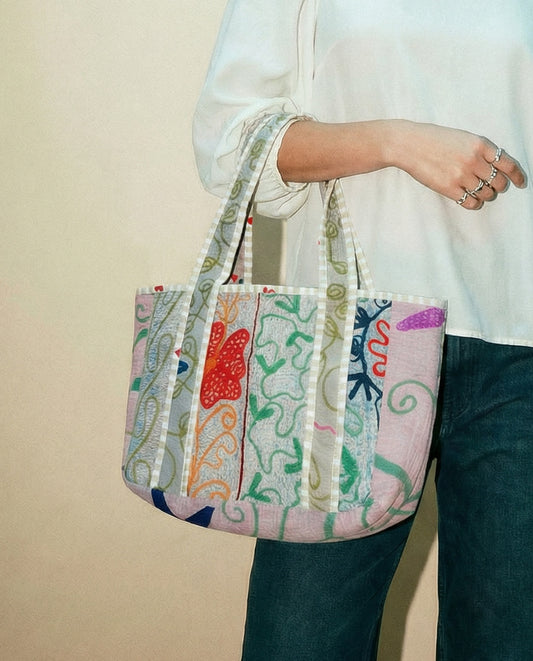 Suzani midi-bag NO.3