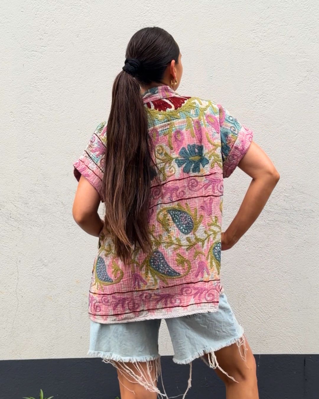 Suzani gilet NO.8