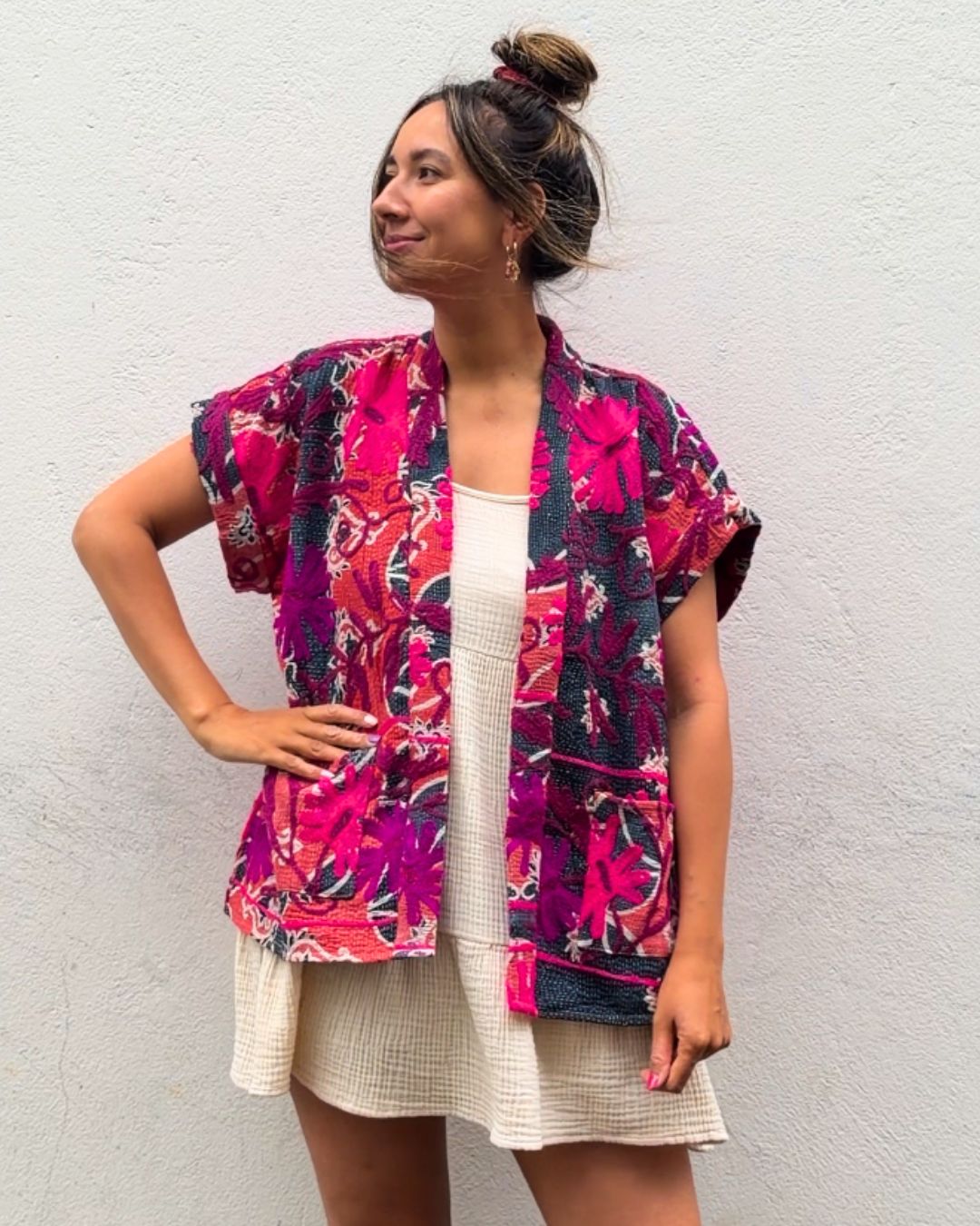 Suzani gilet NO.10