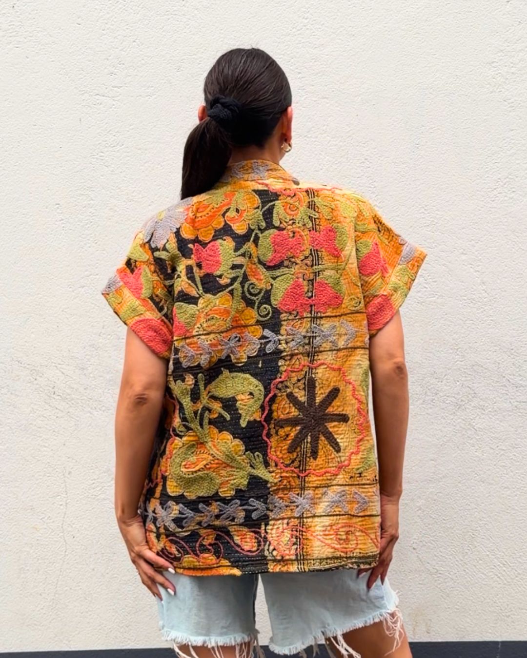 Suzani gilet NO.9