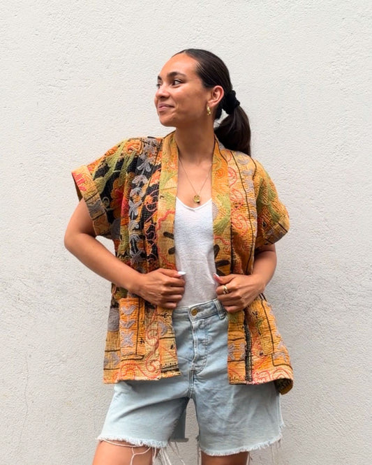 Suzani gilet NO.9