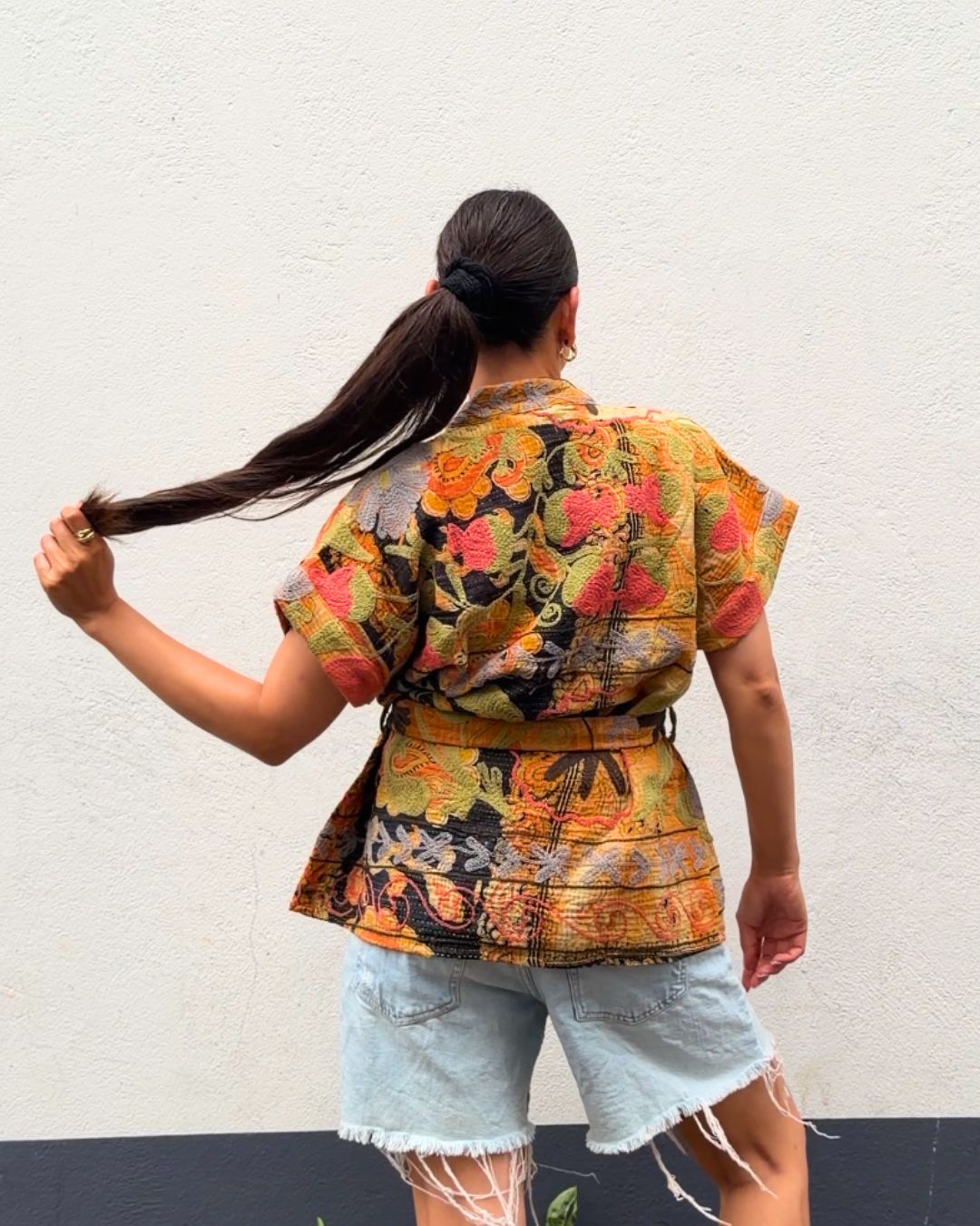 Suzani gilet NO.9