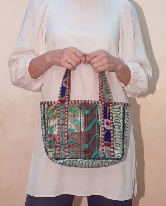 Suzani midi-bag NO.8