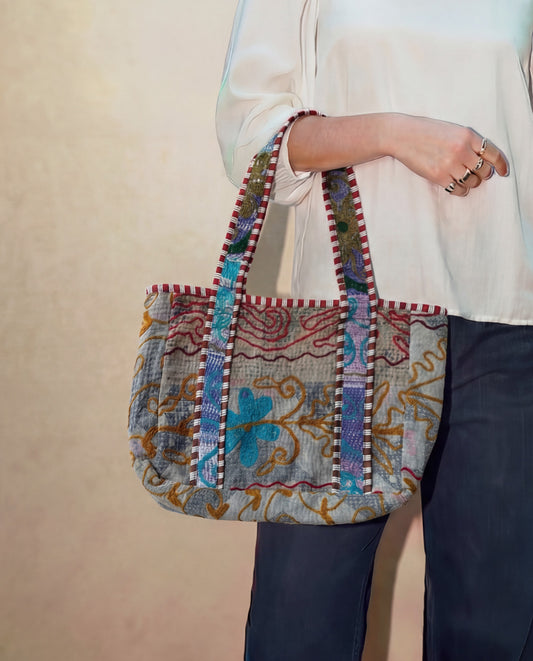 Suzani midi-bag NO.9