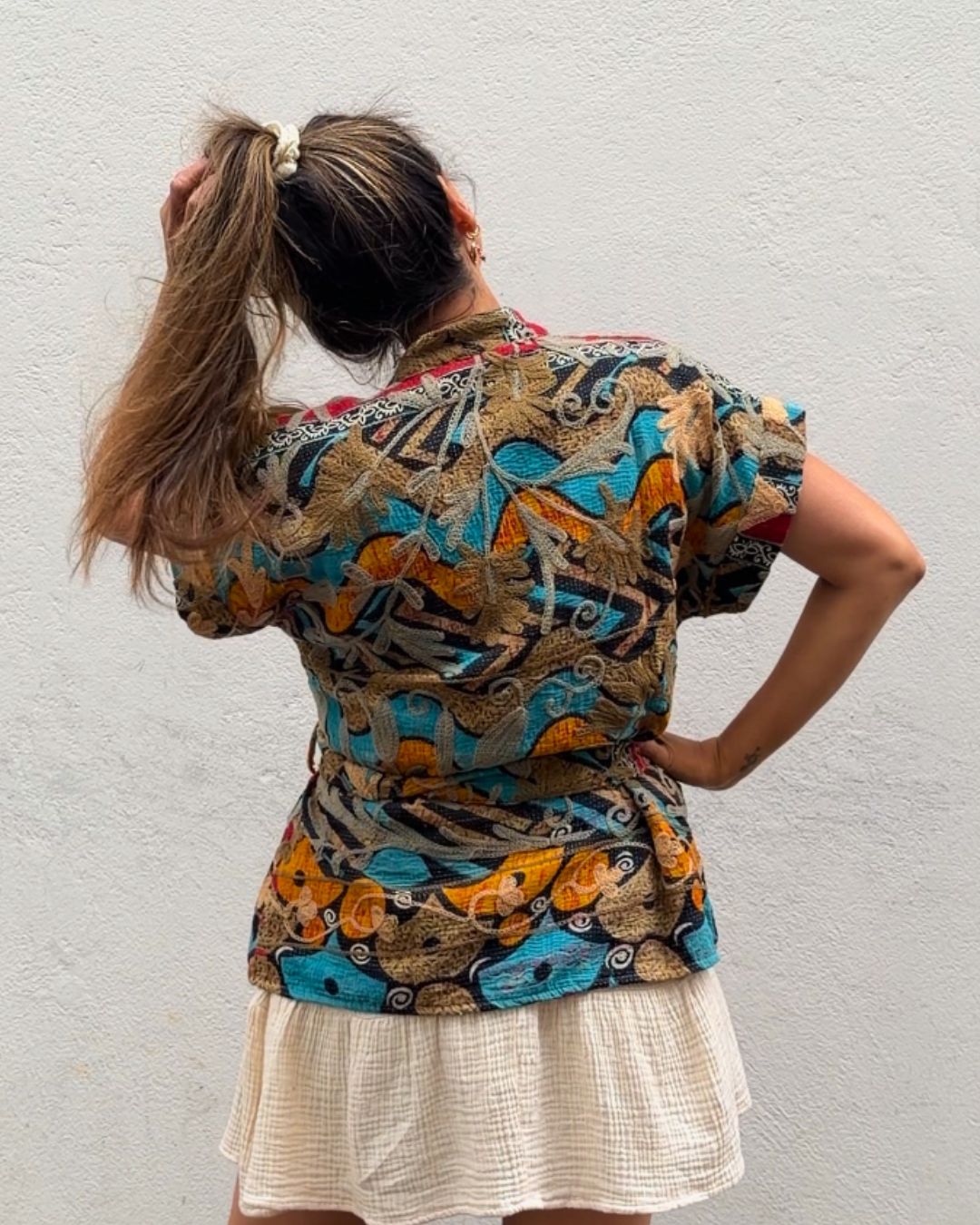 Suzani gilet NO.3