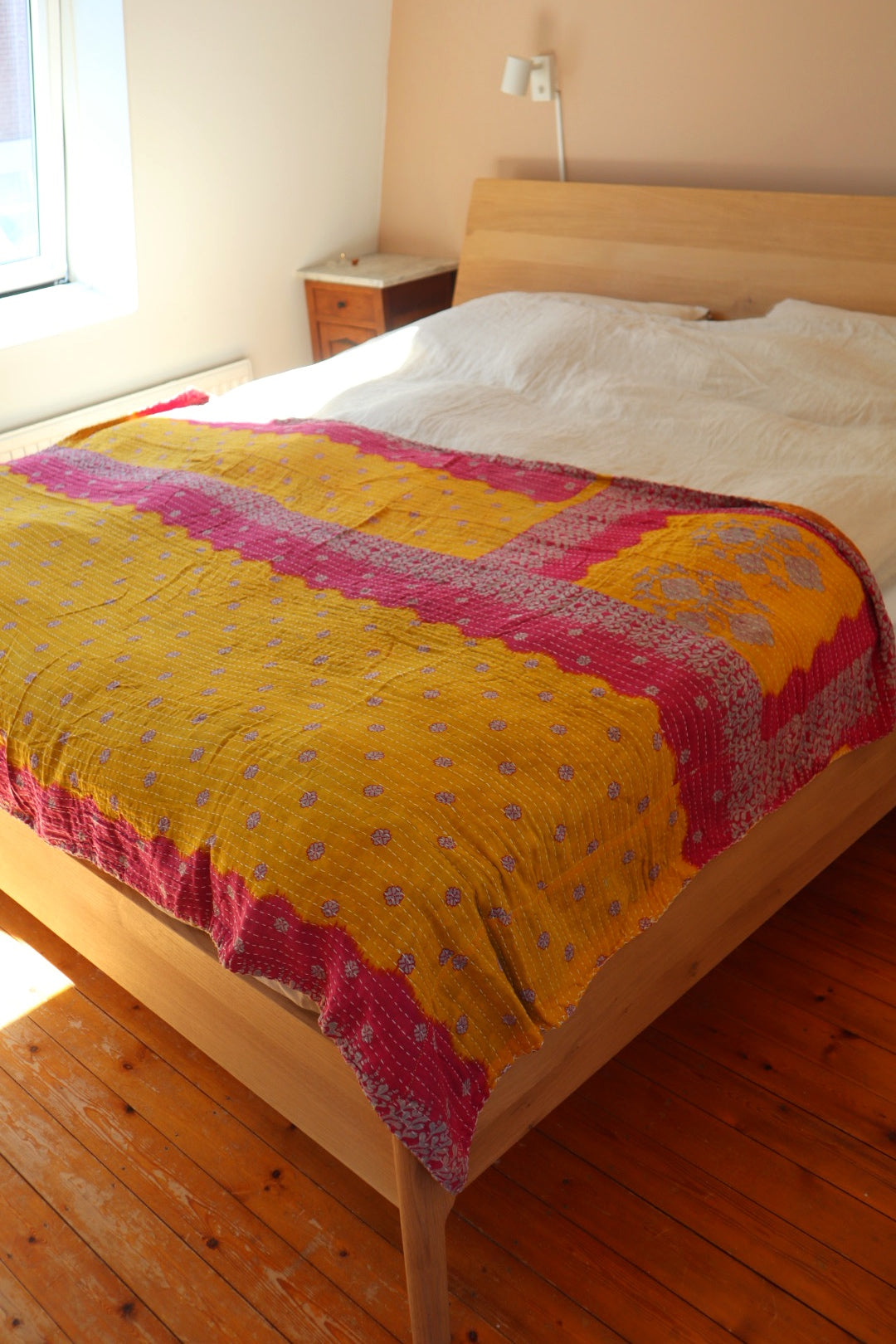 Reversible kantha deken NO.5