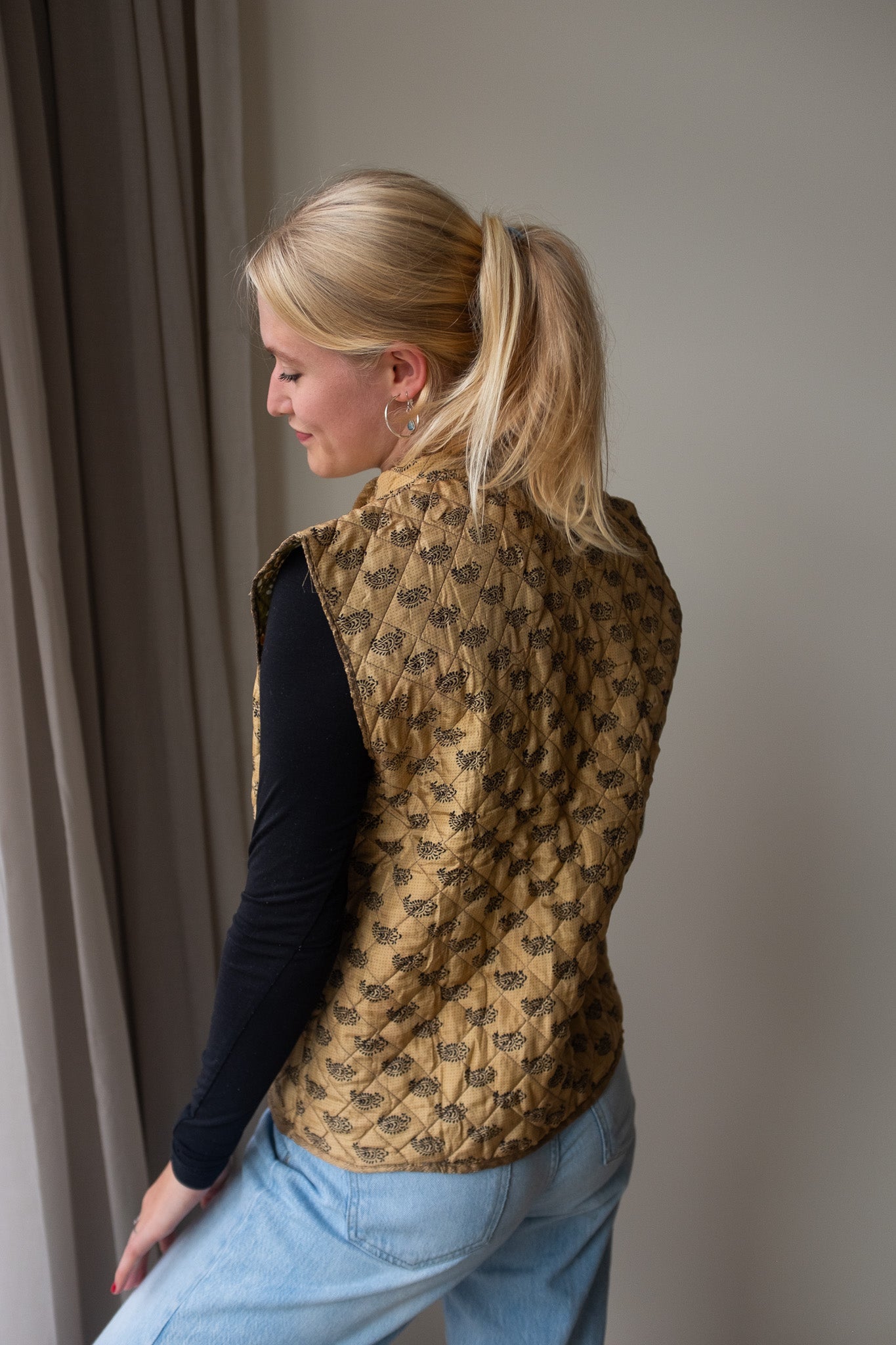 Silk gilet NO.19