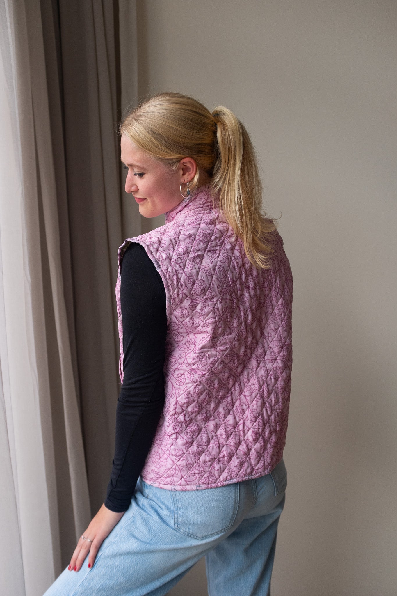 Silk gilet NO.21