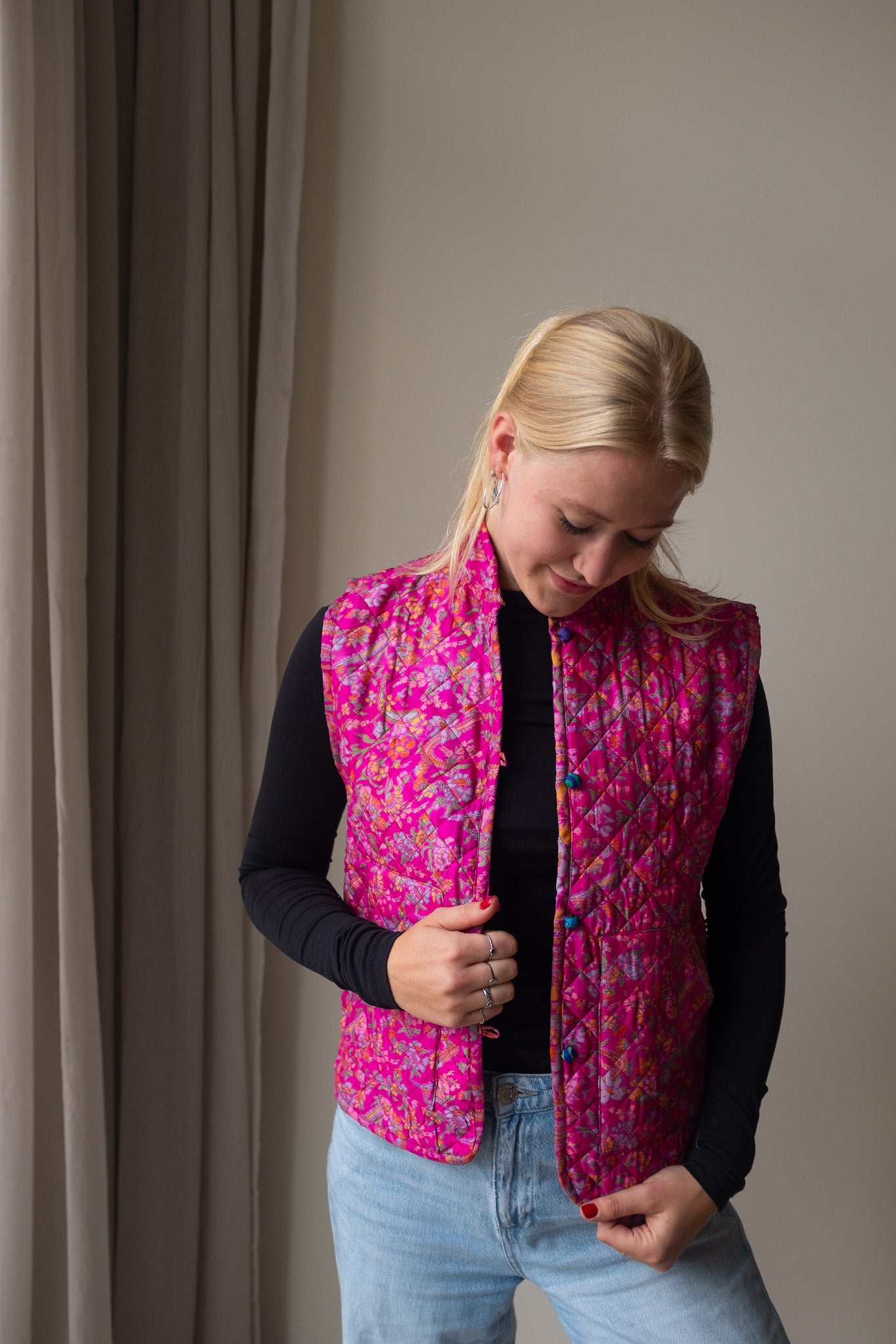 Silk gilet NO.22