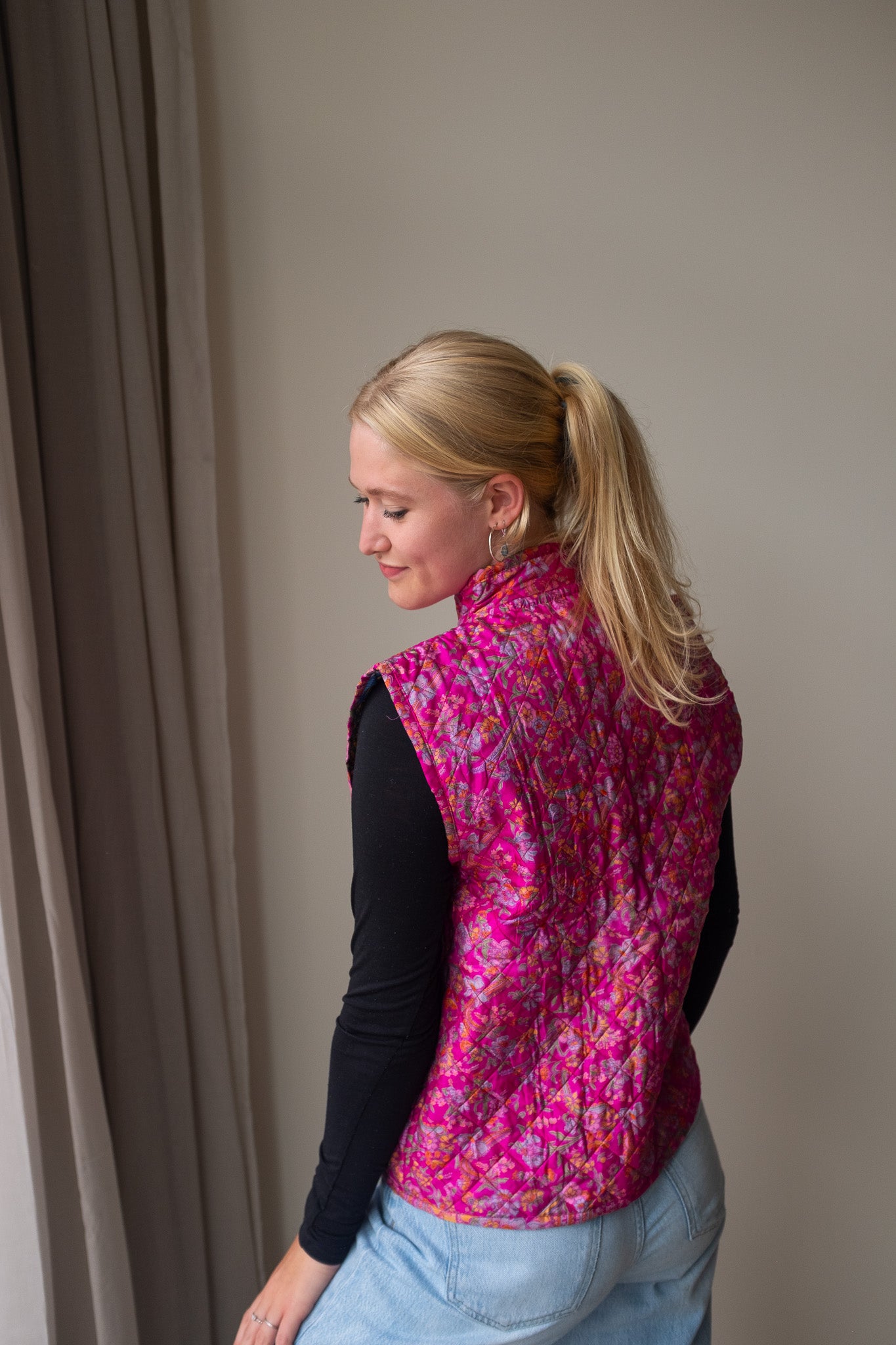Silk gilet NO.22