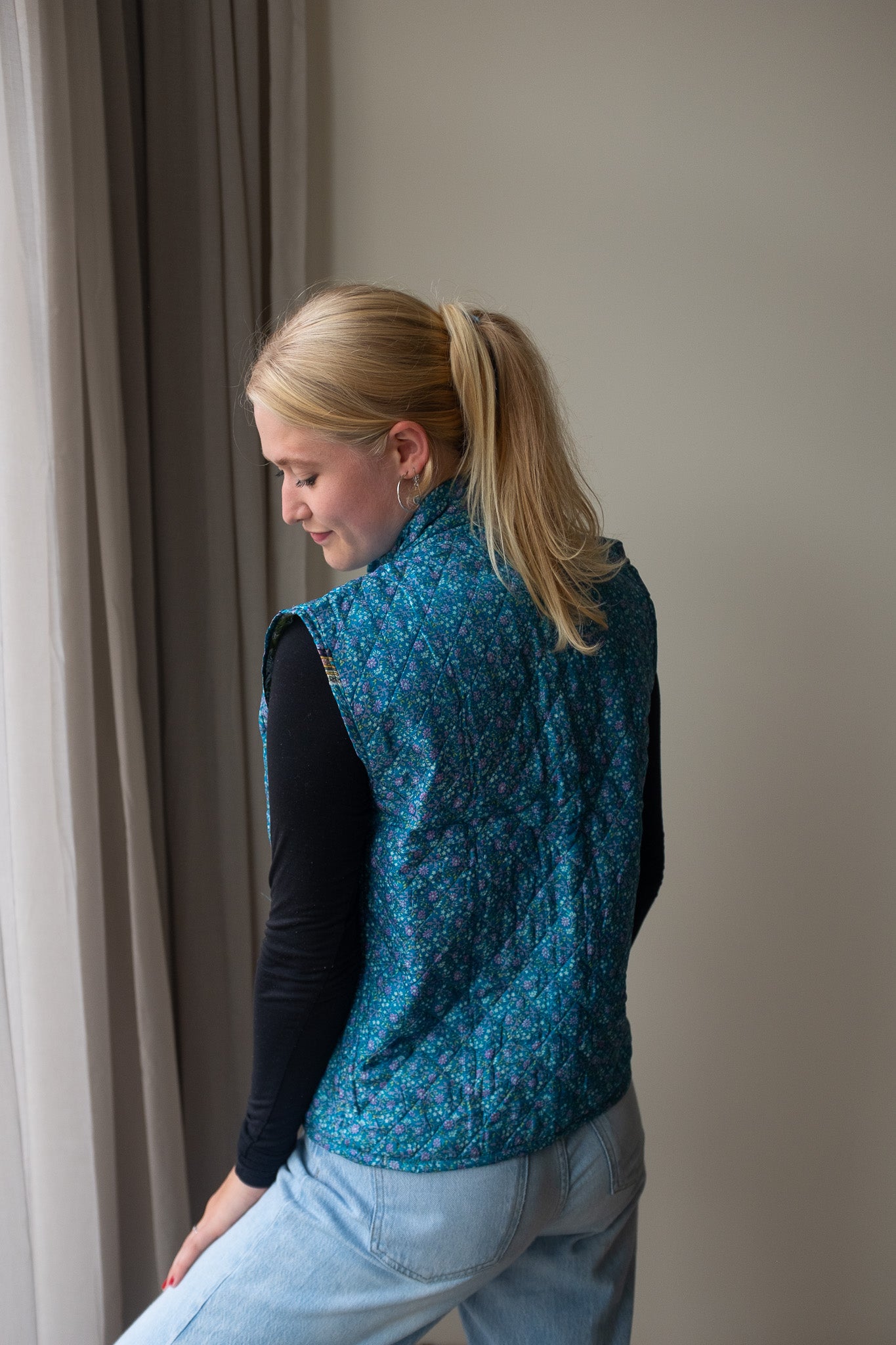 Silk gilet NO.23