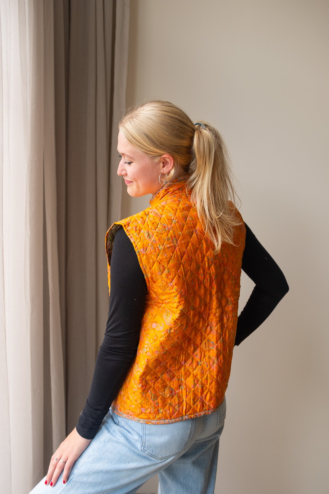 Silk gilet NO.27