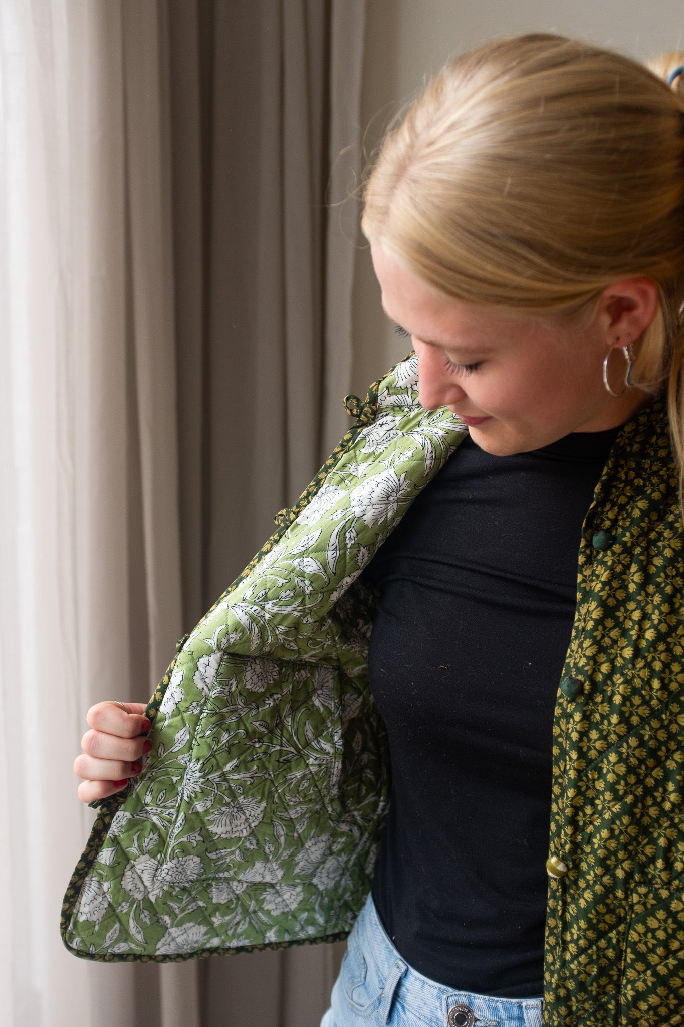 Silk gilet NO.28