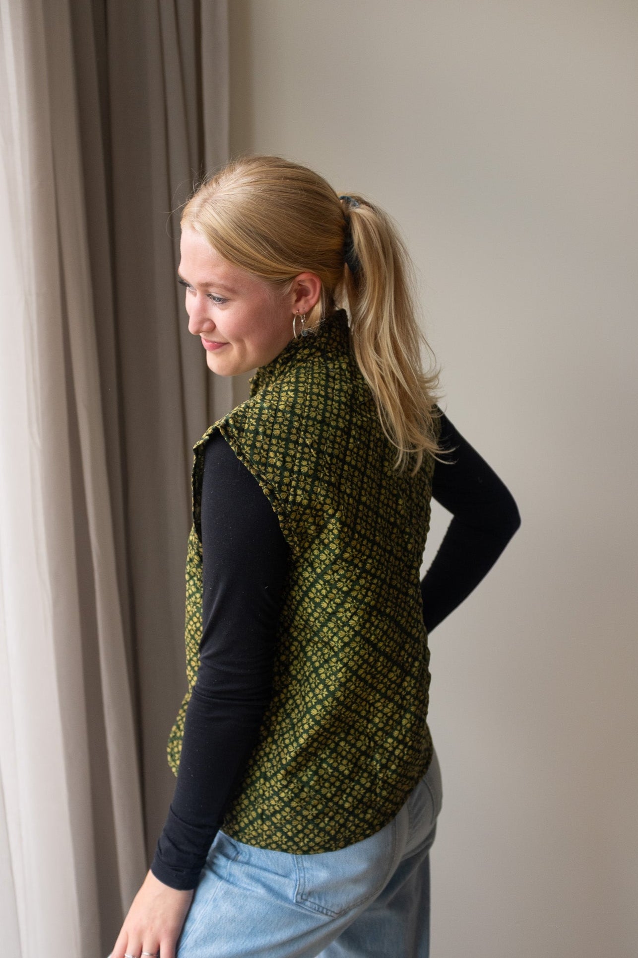 Silk gilet NO.28