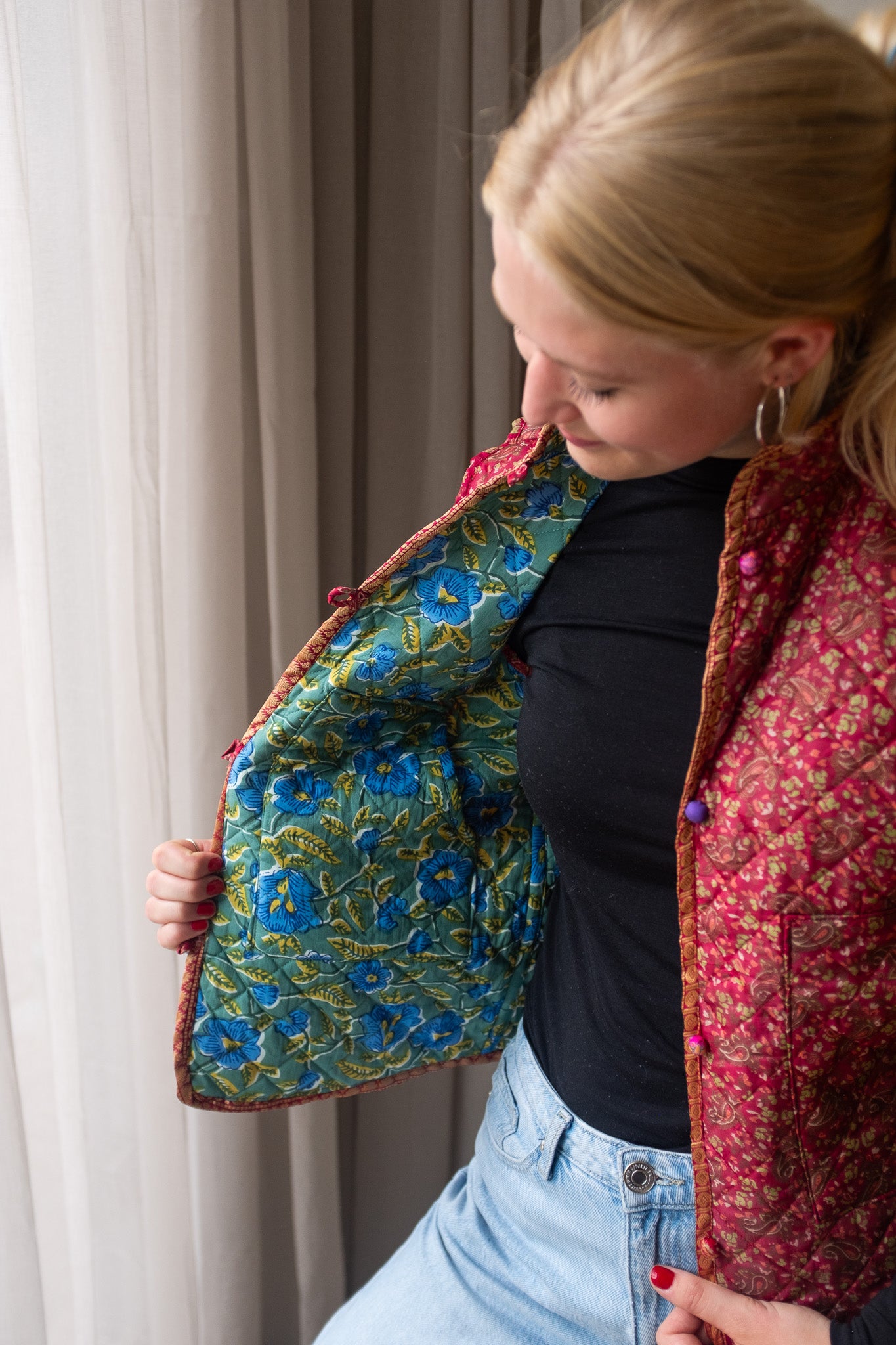 Silk gilet NO.29